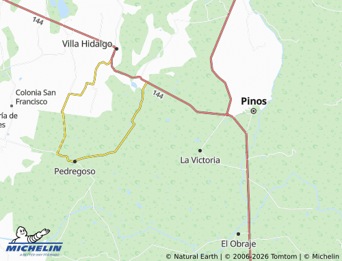 Mappa MICHELIN Estancia de Guadalupe - ViaMichelin