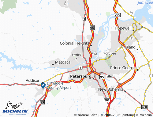 Mappa MICHELIN Ettrick - ViaMichelin