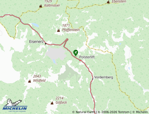 MICHELIN Präbichl map - ViaMichelin