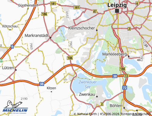 MICHELIN Rehbach map - ViaMichelin