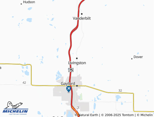 MICHELIN Livingston map - ViaMichelin