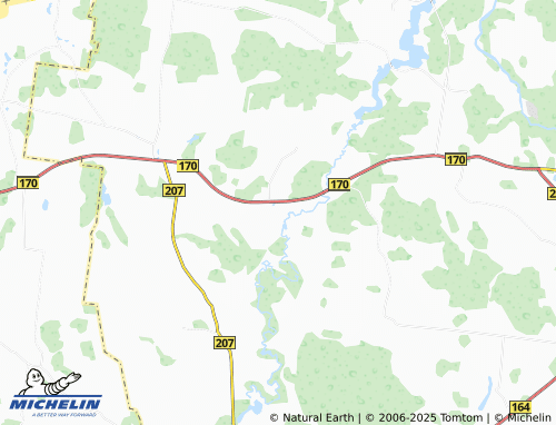 MICHELIN Ukrinai map - ViaMichelin