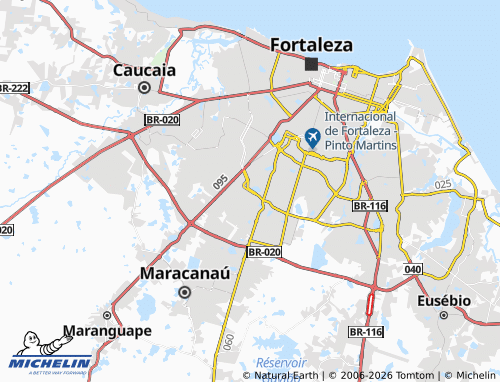 MICHELIN-Landkarte Manoel Sátiro - ViaMichelin