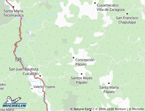 MICHELIN Los Mejía map - ViaMichelin