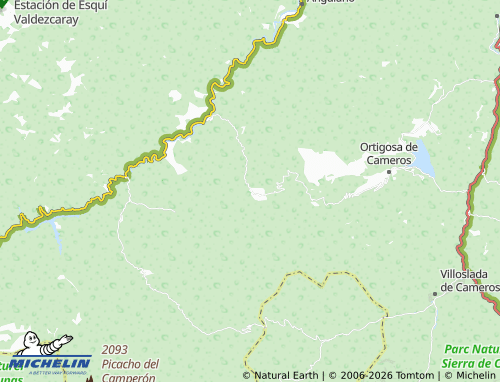 MICHELIN-Landkarte Brieva de Cameros - ViaMichelin