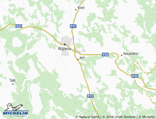 Mapa MICHELIN Jeri - ViaMichelin