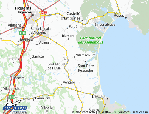Carte MICHELIN Vilamacolum - ViaMichelin