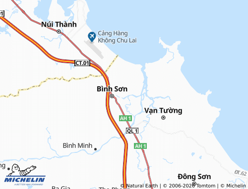 Mapa MICHELIN Bình Chánh - ViaMichelin