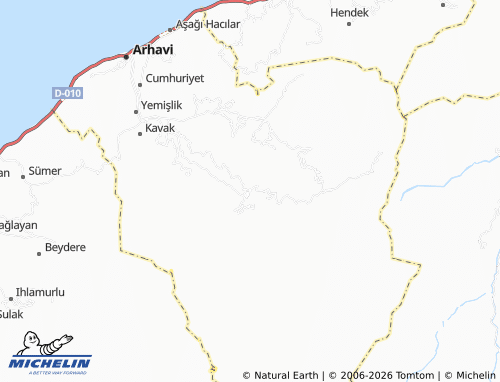 MICHELIN Ortacalar map - ViaMichelin