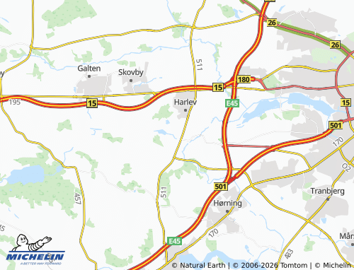 MICHELIN Tåstrup map - ViaMichelin