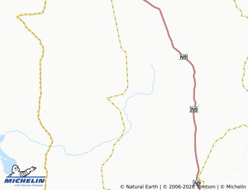 MICHELIN Dangounane map - ViaMichelin
