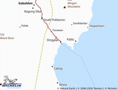 MICHELIN Butas Na Bato map - ViaMichelin