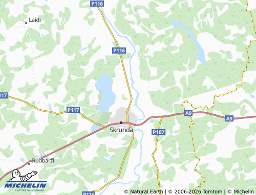 Mapa MICHELIN Smilgas - ViaMichelin