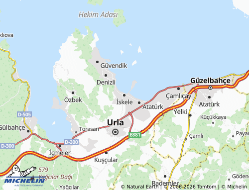 Mappa MICHELIN İskele - ViaMichelin