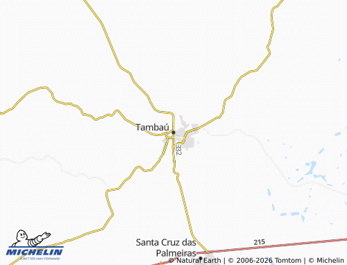 Mapa MICHELIN Tambaú - ViaMichelin