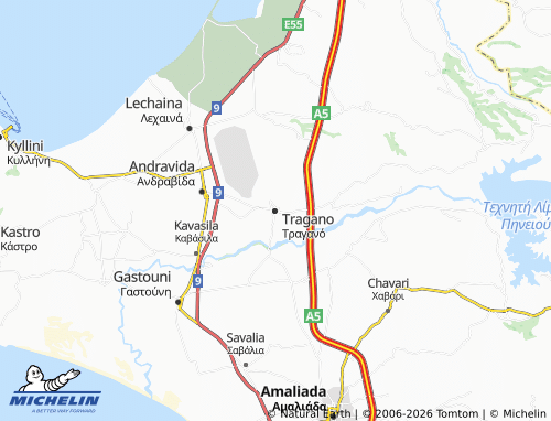 Carte MICHELIN Tragano - ViaMichelin