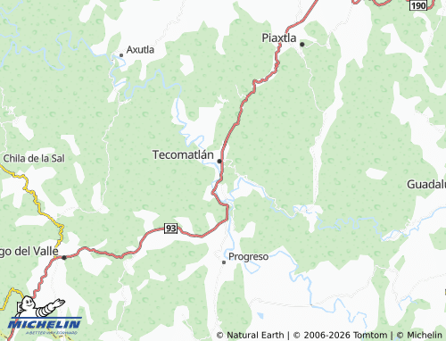 Mapa MICHELIN Del Tepeyac - ViaMichelin