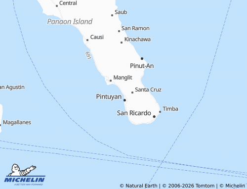 MICHELIN Ponod map - ViaMichelin
