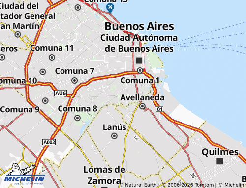 Mappa MICHELIN Comuna 4 - ViaMichelin
