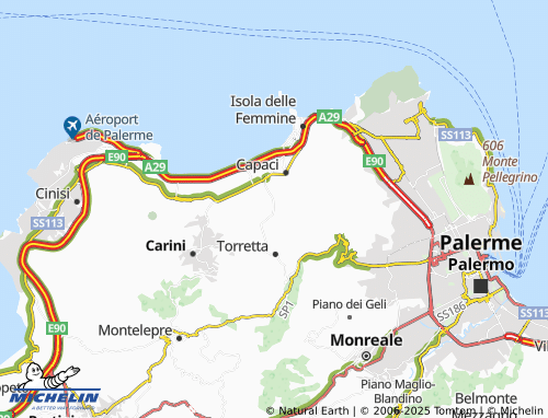 MICHELIN Zà Minica-Sommariva map - ViaMichelin