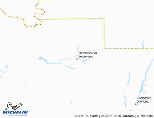 MICHELIN-Landkarte Bessonovka - ViaMichelin