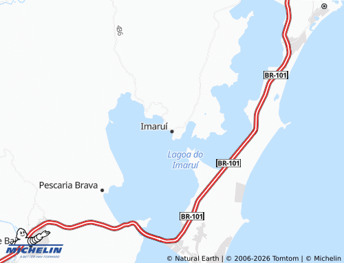MICHELIN Imaruí map - ViaMichelin