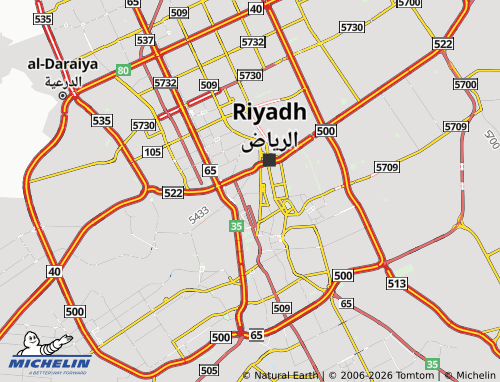 MICHELIN-Landkarte al-Wazarat - ViaMichelin