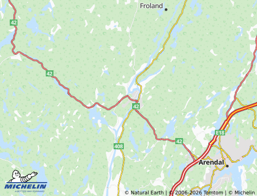 Mapa MICHELIN Osedalen - ViaMichelin