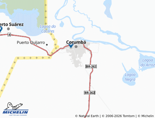 Mappa MICHELIN Guarani - ViaMichelin