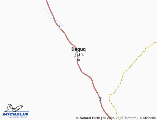 MICHELIN Daquq map - ViaMichelin