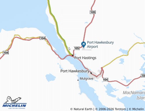MICHELIN Port Hastings map - ViaMichelin