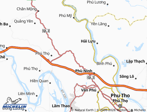 MICHELIN-Landkarte Phú Lộc - ViaMichelin