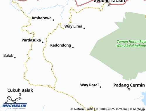 MICHELIN Sukamaju map - ViaMichelin