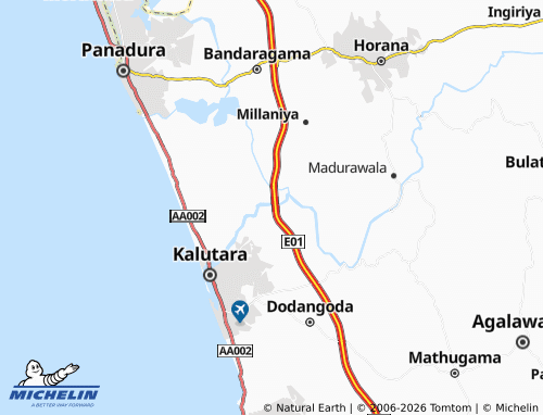 Mappa MICHELIN Ukwatta - ViaMichelin