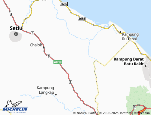 MICHELIN Kampung Bukit Kecil map - ViaMichelin