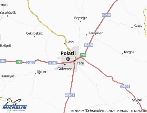 MICHELIN Cumhuriyet map - ViaMichelin