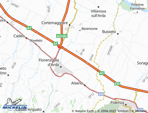 MICHELIN Baselicaduce map - ViaMichelin
