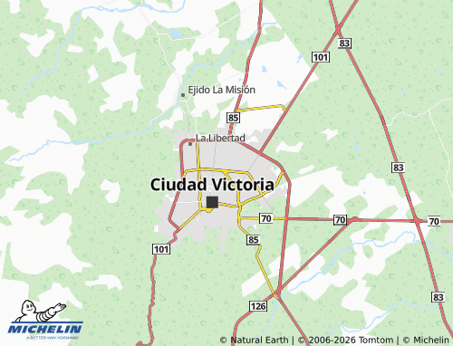 Mappa MICHELIN Los Doctores - ViaMichelin