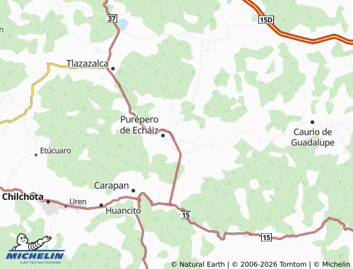 Mappa MICHELIN Villa Ruiz - ViaMichelin