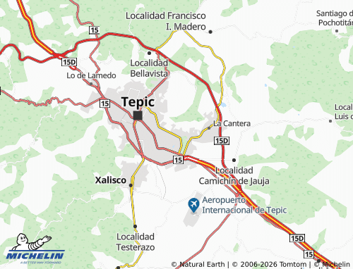 MICHELIN Puerta de Los Manzanos map - ViaMichelin