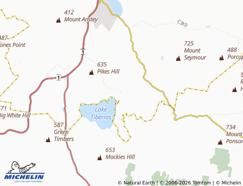Mapa MICHELIN Stonor - ViaMichelin