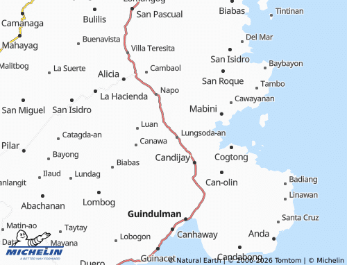 Mappa MICHELIN La Union - ViaMichelin