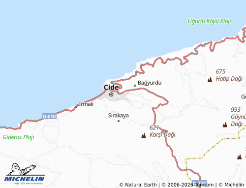 Mapa MICHELIN Kemerli - ViaMichelin