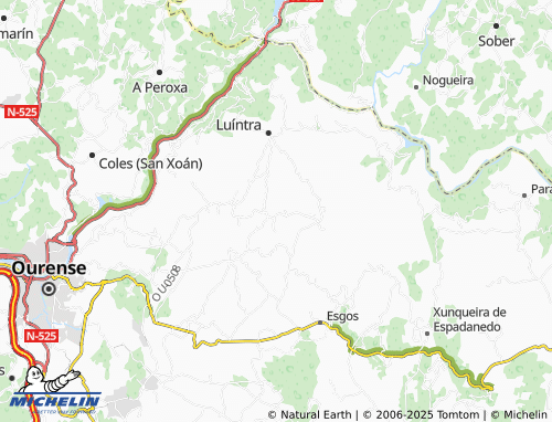 Mapa MICHELIN Tellada - ViaMichelin