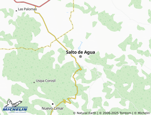 MICHELIN Emiliano Zapata, Salto de Agua map - ViaMichelin