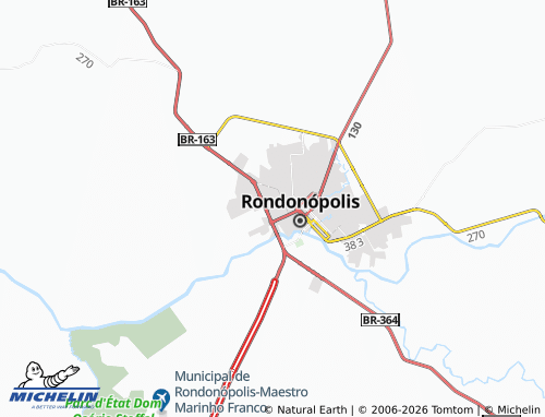 MICHELIN Planvile map - ViaMichelin