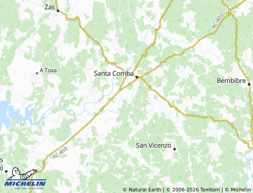 MICHELIN Catadoiro map - ViaMichelin