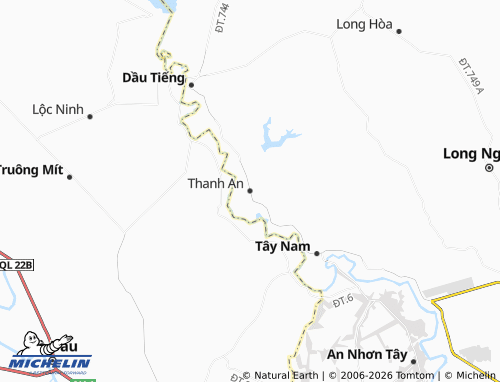 Mapa MICHELIN Thanh An - ViaMichelin