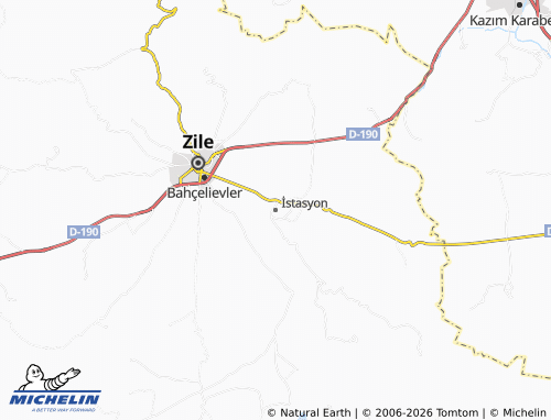 MICHELIN İstasyon map - ViaMichelin