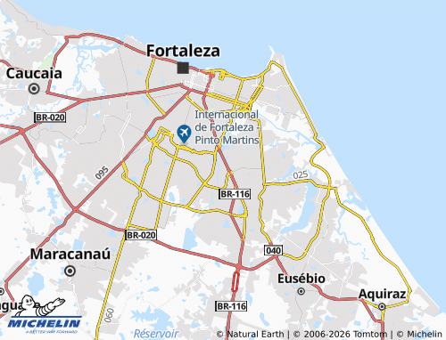 Mapa MICHELIN Cajazeiras - ViaMichelin